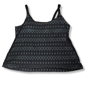 Cactus Mesh Swim Top